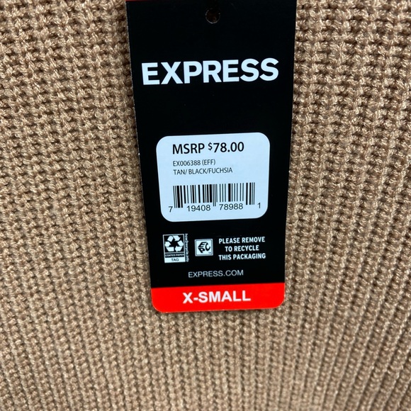 Relaxed Sweater Lagen Over Sized Crewneck  Long Sleeved Color Block XS Extra SM - Picture 4 of 6